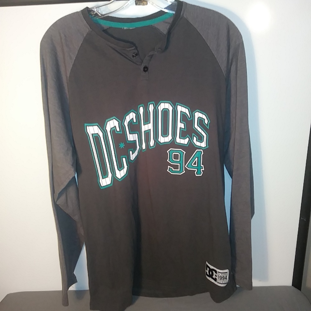 DC SHOES LONG SLEEVE SHIRT 94 #3 - Picture 2 of 5